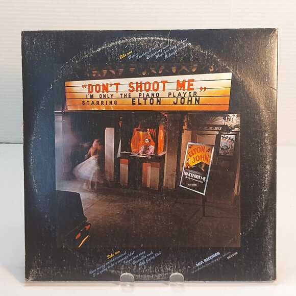 Elton John ~ Don't Shoot Me I'm only the Piano Player (Vinyl LP, 1973) gatefold - Picture 5 of 5